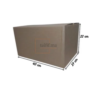 caisse carton 40x27x22cm