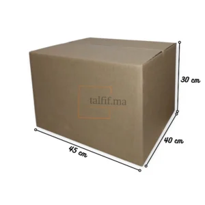 caisse carton 45x40x30