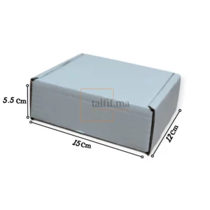 Boîte en carton Blanc15x12x5.5cm