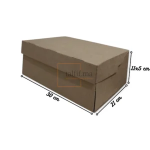 Boîte en carton brun 30x21x11.5