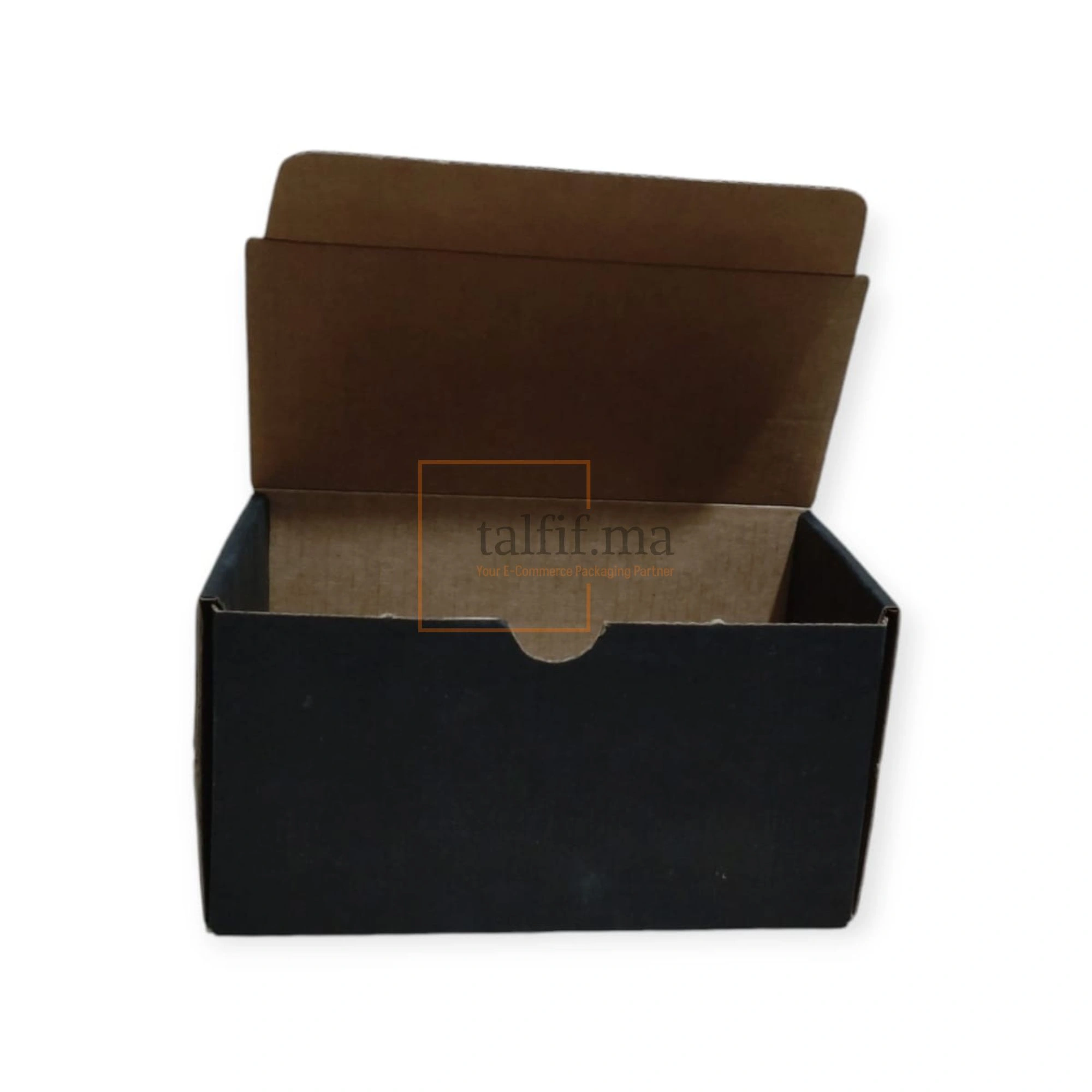 boite carton 15x8x8cm noir