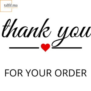 Stickers “Thank You” en vinyle, design élégant et adhésif durable, parfaits pour embellir vos emballages cadeaux, colis ou projets créatifs.