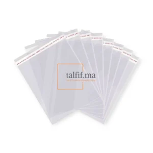 Sachets en cellophane transparents avec finition brillante, idéals pour emballer des cadeaux, confiseries ou produits artisanaux avec élégance et protection.