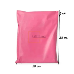 Mailing bag 28x33+5 cm Rose
