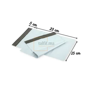 Mailing bag 23x30+5 cm blanc