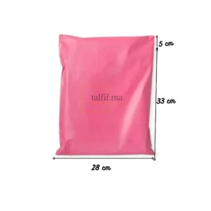Mailing bag 20x25+5 cm rose