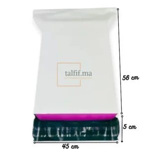 Mailing bag 56x45+5 cm Blanc