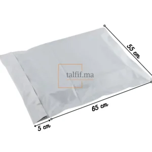 Mailing bag 55x65+5 cm blanc