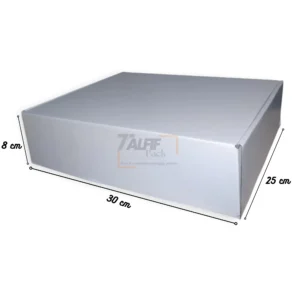 Boîte en carton blanc 30x25x8cm,