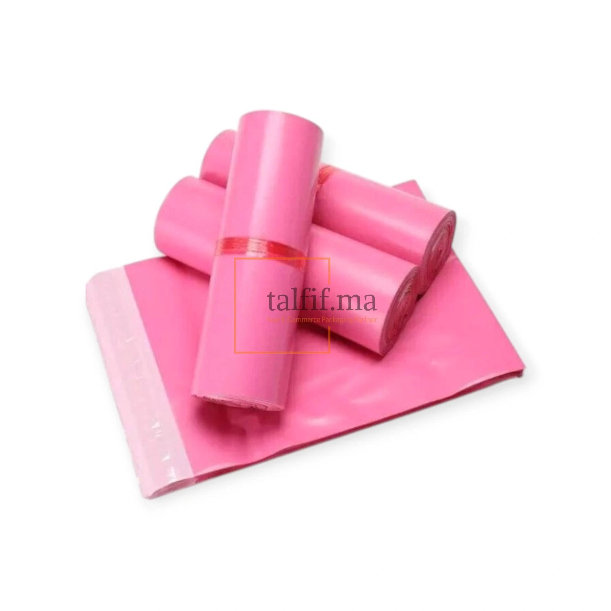 Mailing bag 48x37+5cm noir idéale pour emballages élégants et polyvalents